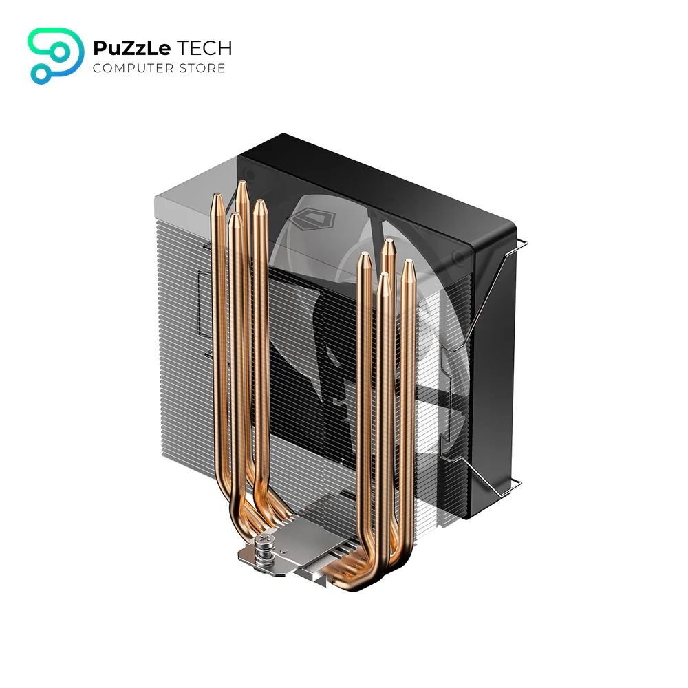 ID-COOLING SE-214-XT V2 ARGB 4 Heatpipe Direct Touch With 120mm Hydraulic Bearing Fan Air Cpu Cooler 7
