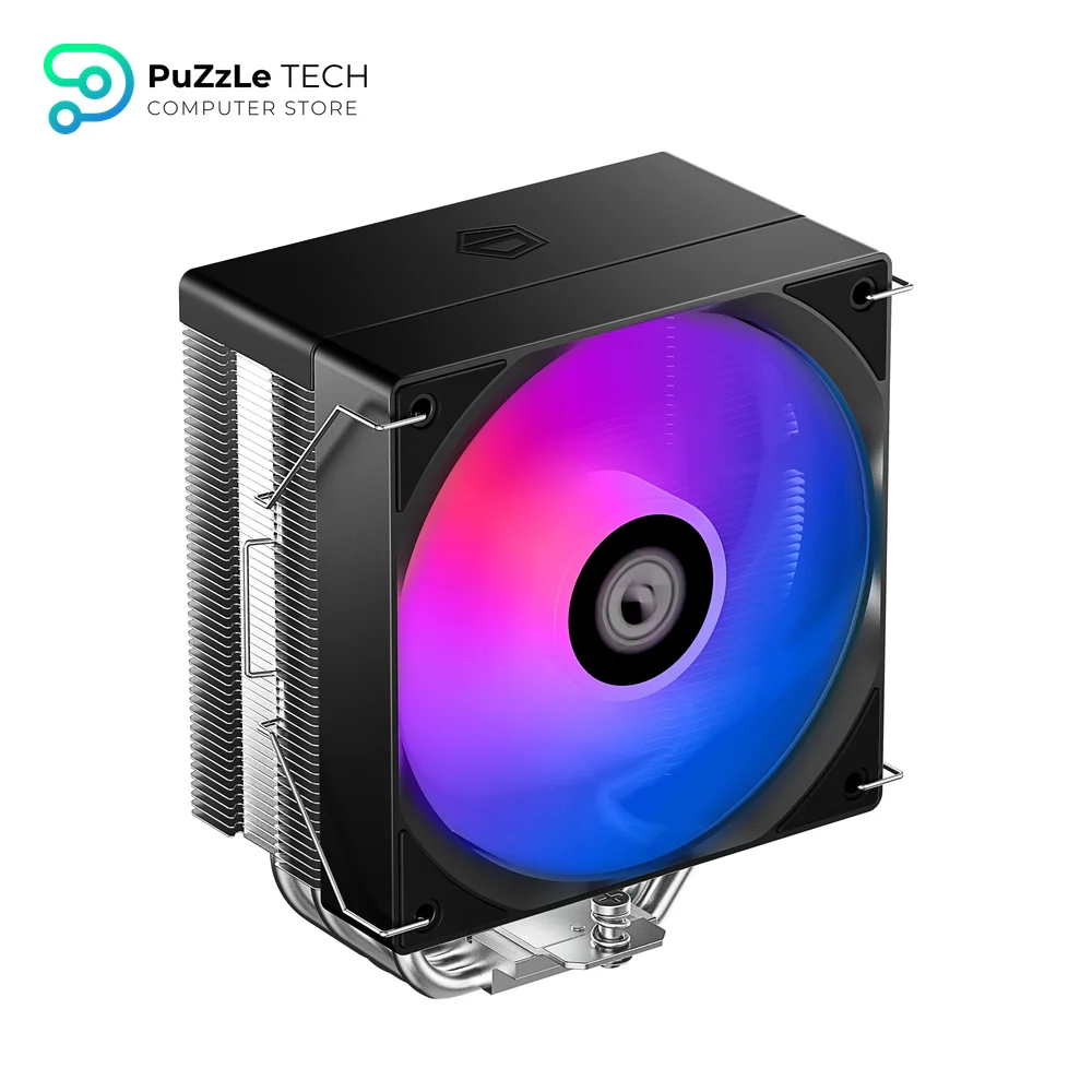 ID-COOLING SE-214-XT V2 Auto RGB 4 Heatpipe Direct Touch With 120mm Hydraulic Bearing Fan Air Cpu Cooler 3