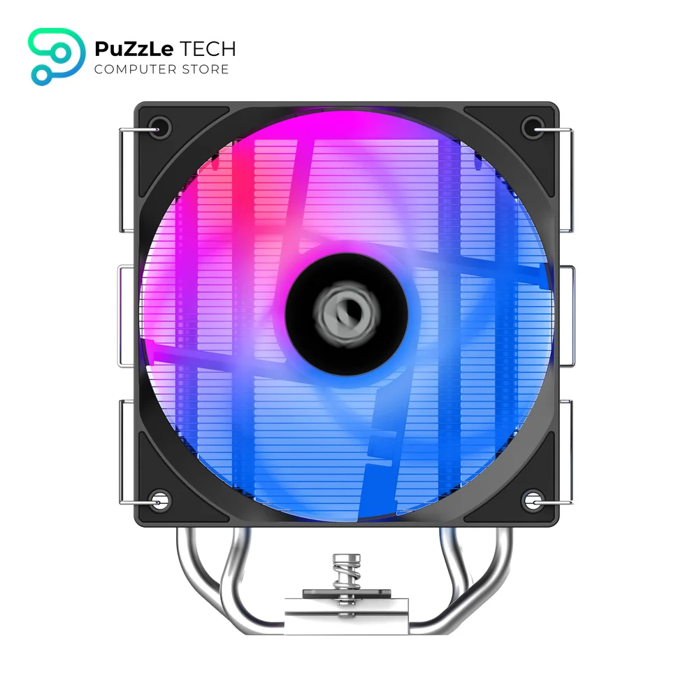 ID-COOLING SE-214-XT V2 Auto RGB 4 Heatpipe Direct Touch With 120mm Hydraulic Bearing Fan Air Cpu Cooler 4