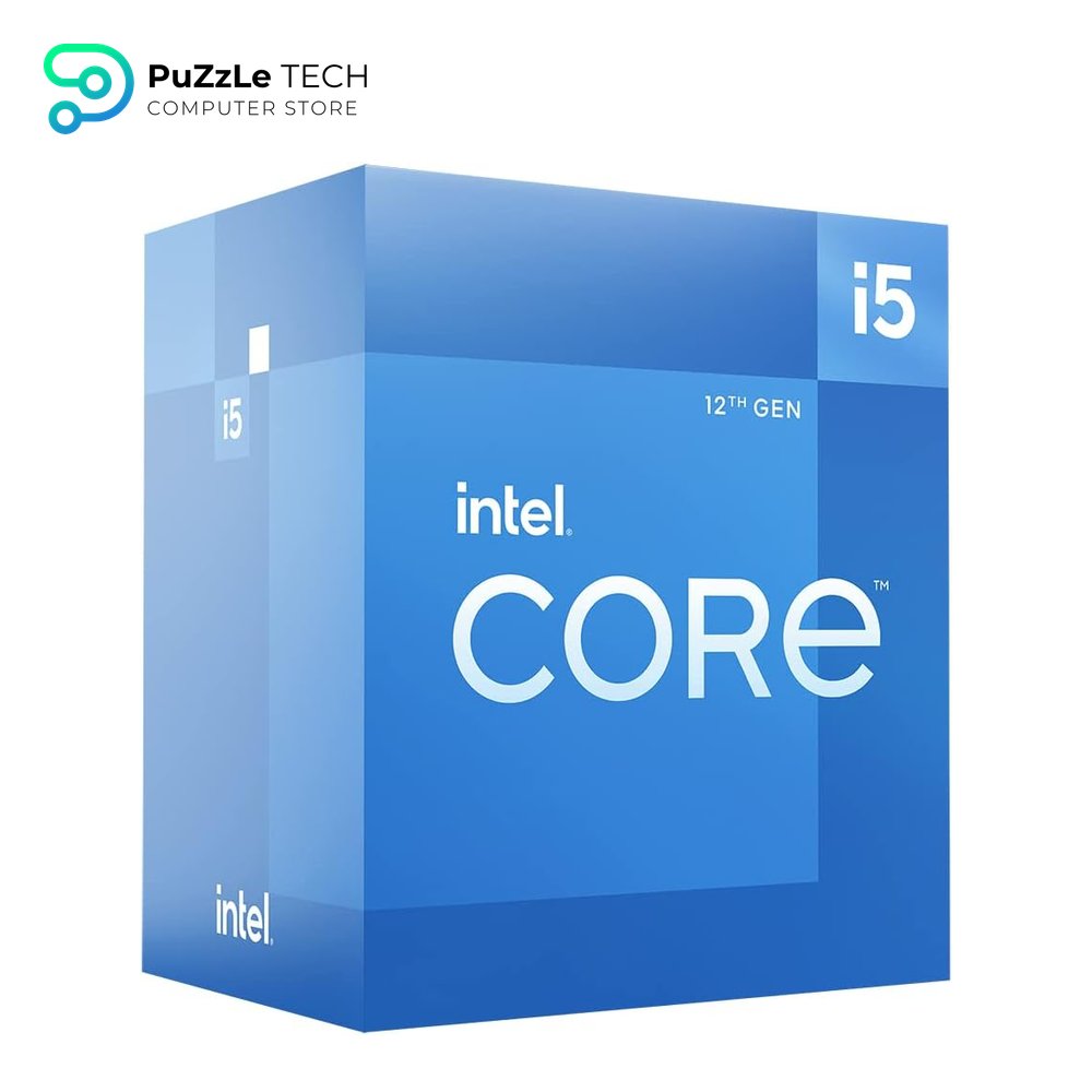Intel Core i5-12500 12th Generation Desktop Processor (Base Clock: 3.0GHz, 6 Cores, LGA1700, RAM DDR4 and DDR5 up to 128GB)