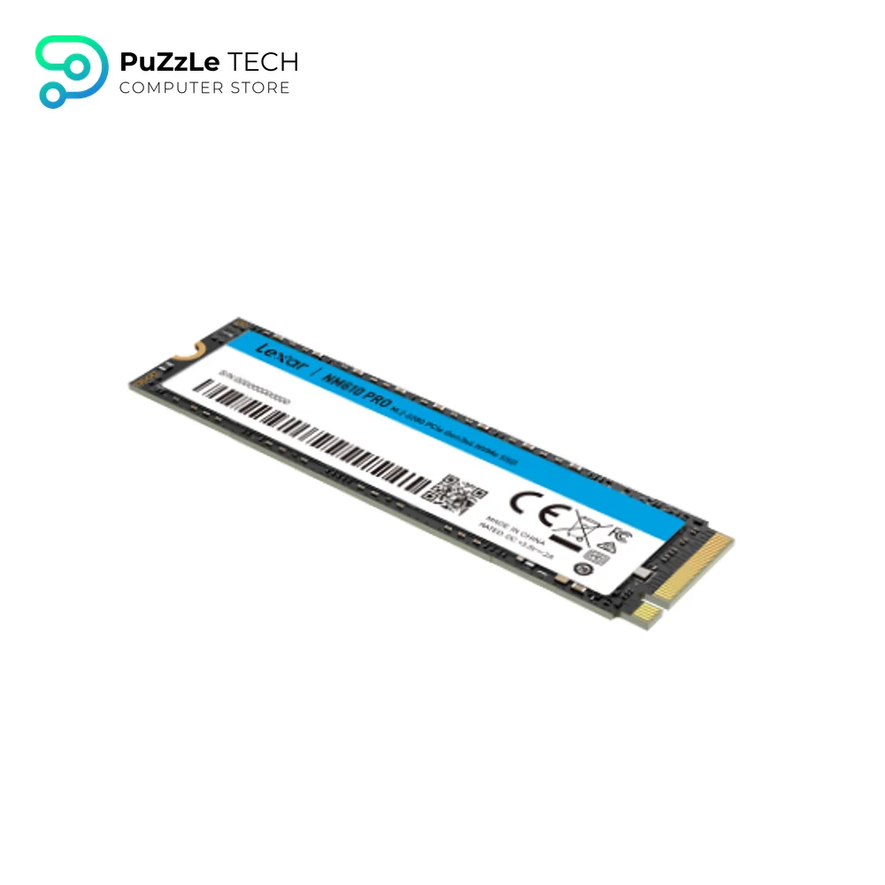 Lexar NM610PRO 500GB SSD - M.2 2280 PCIe Gen3x4 NVMe 1.4 Internal SSD - Up to 3300MB s Reading 3