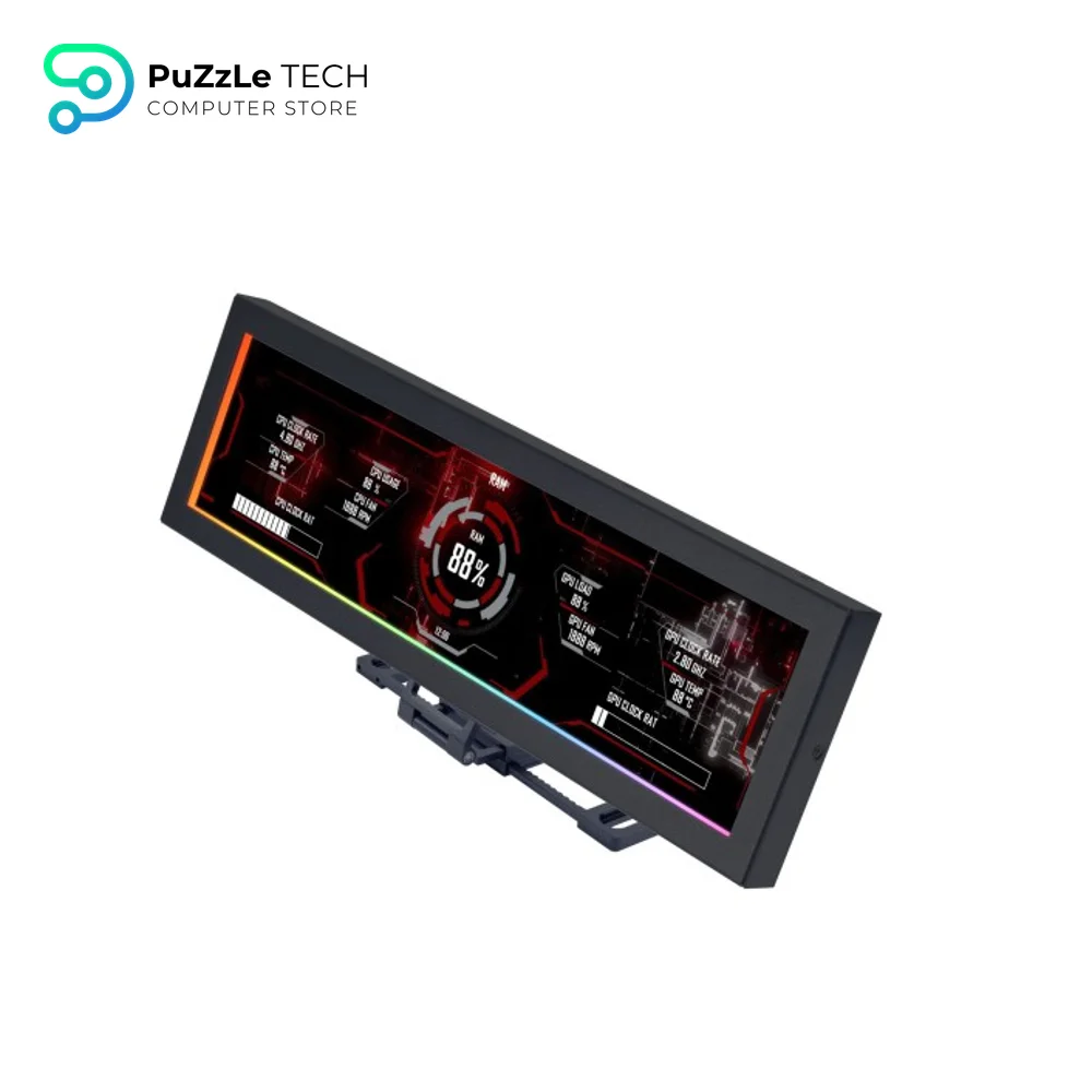 Lian Li 8.8 Inch 1920 x 480 Pix IPS  60Hz refresh rate 500 nits Usb Black Universal Screen