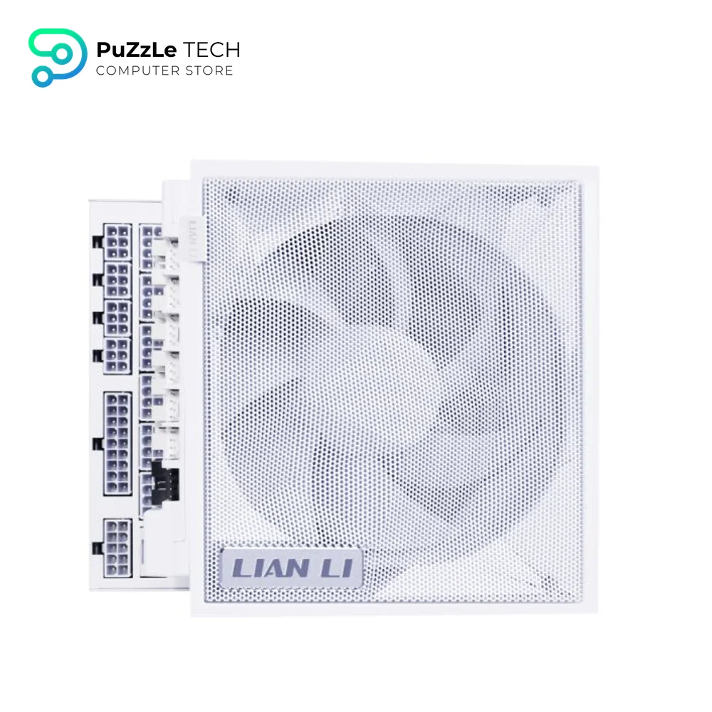 Lian Li Edge Gold EG0850G 850W 80 Plus Gold ATX 3.1 Full Modular White Power Supply