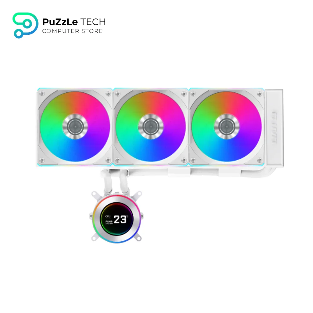 Lian Li HydroShift II LCD-C 360TL 360MM White with UNI FAN TL Wireles AIO Liquid Cpu Cooler