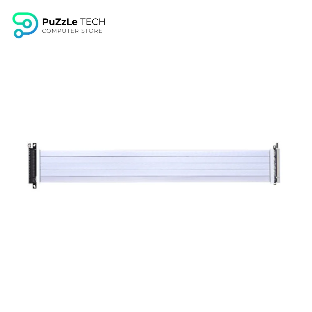 Lian Li PCI e 4.0 600mm White Riser Cable