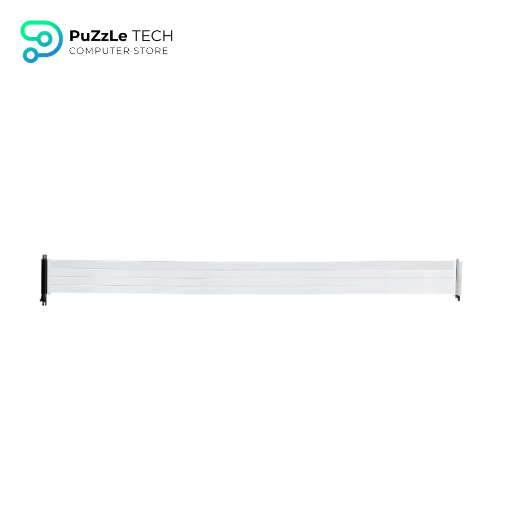 Lian Li Premium PCI-E 4.0 900mm White Riser Cable