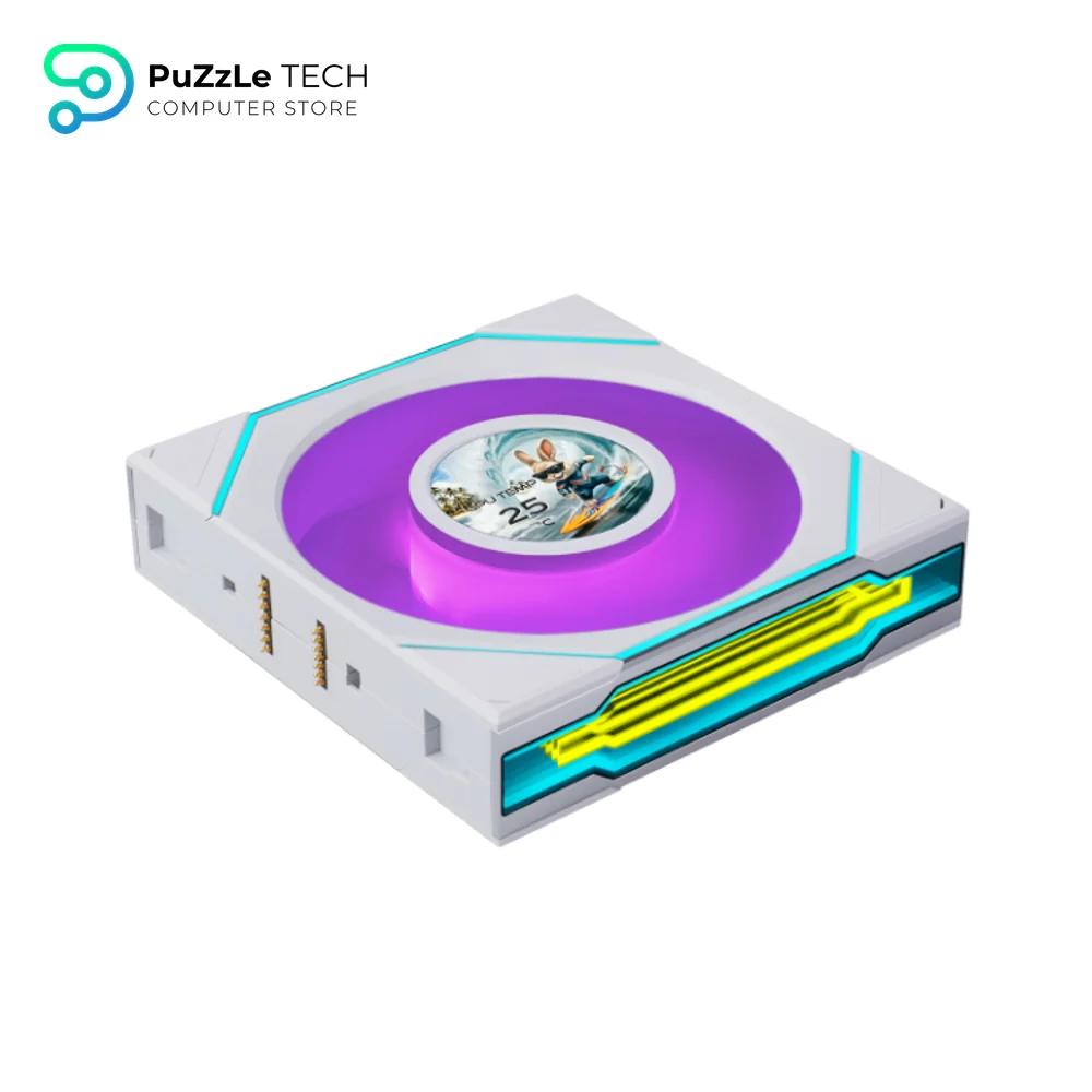Lian Li UNI Fan SL INF LCD Flex 120MM RGB Reverse White Fan