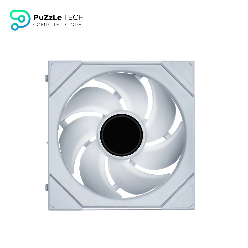 Lian Li UNI Fan SL Infinity Wireless 120 Reversed Blade ARGB White 3 Fans With 2.4 GHz Wireless Controller Fan