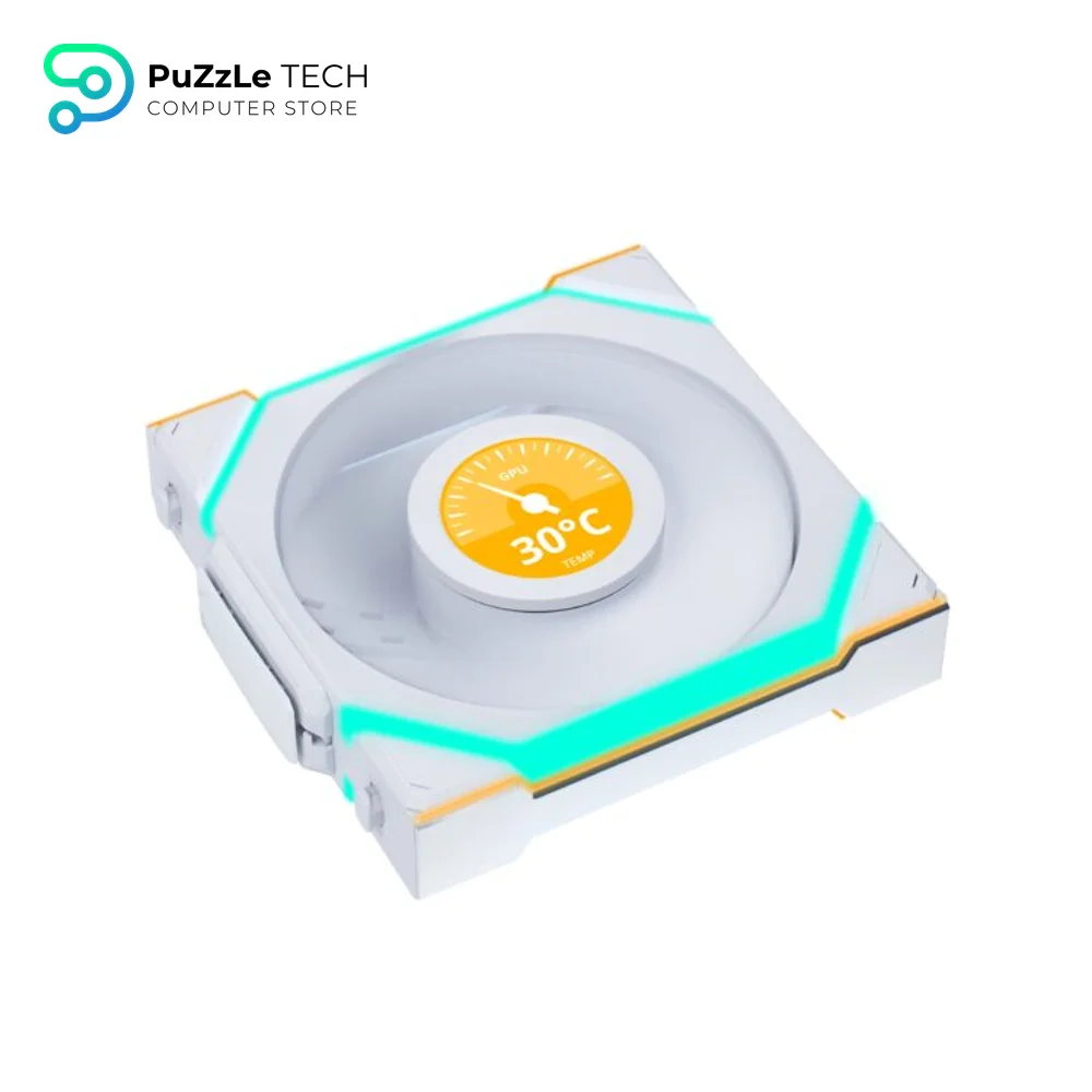 Lian Li UNI Fan SL Wireless LCD 120 ARGB White Fan