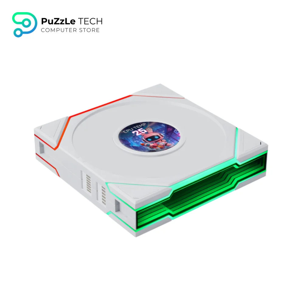 Lian Li UNI Fan TL LCD Flex 120MM RGB White Fan