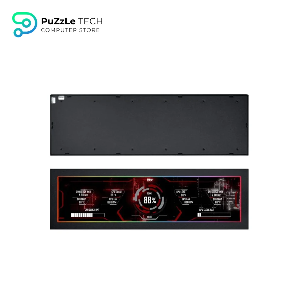 Lian Li 8.8 Inch 1920 x 480 Pix IPS  60Hz refresh rate 500 nits Usb Black Universal Screen 4