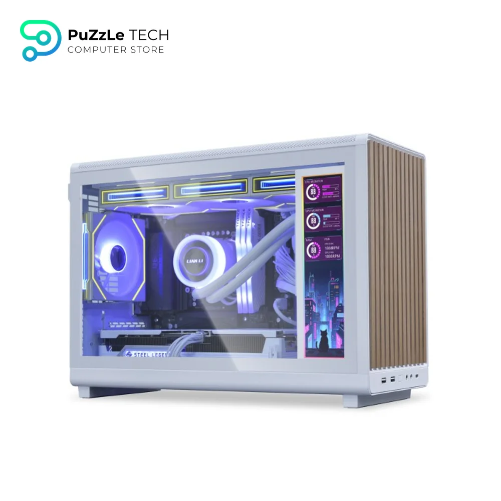 Lian Li 8.8 Inch 1920 x 480 Pix IPS  60Hz refresh rate 500 nits Usb White Universal Screen 9