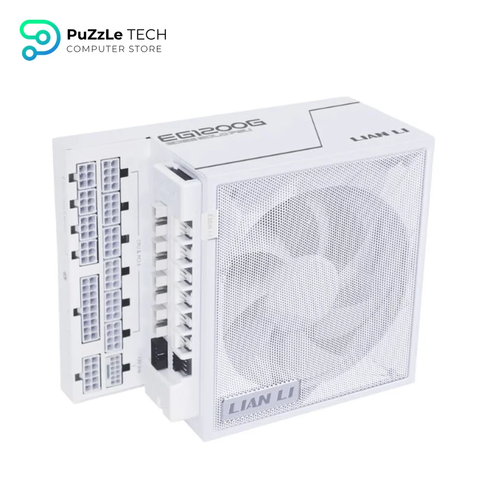 Lian Li Edge Gold EG0850G 850W 80 Plus Gold ATX 3.1 Full Modular White Power Supply 3