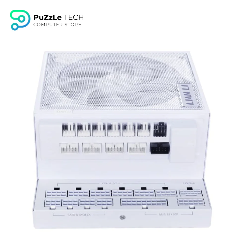 Lian Li Edge Gold EG0850G 850W 80 Plus Gold ATX 3.1 Full Modular White Power Supply 4