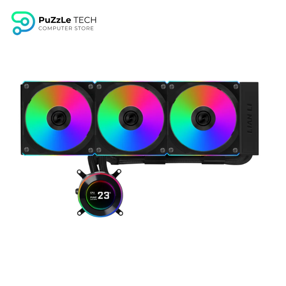 Lian Li HydroShift II LCD-C 360TL 360MM Black with UNI FAN TL Wireles AIO Liquid Cpu Cooler 4