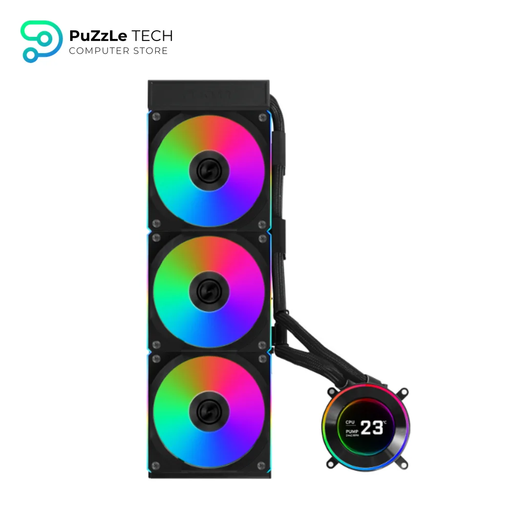 Lian Li HydroShift II LCD-C 360TL 360MM Black with UNI FAN TL Wireles AIO Liquid Cpu Cooler 5