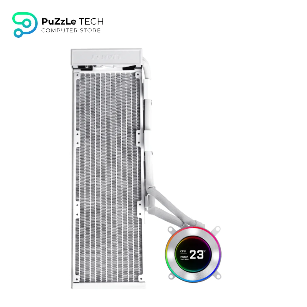 Lian Li HydroShift II LCD-C 360TL 360MM White with UNI FAN TL Wireles AIO Liquid Cpu Cooler 6