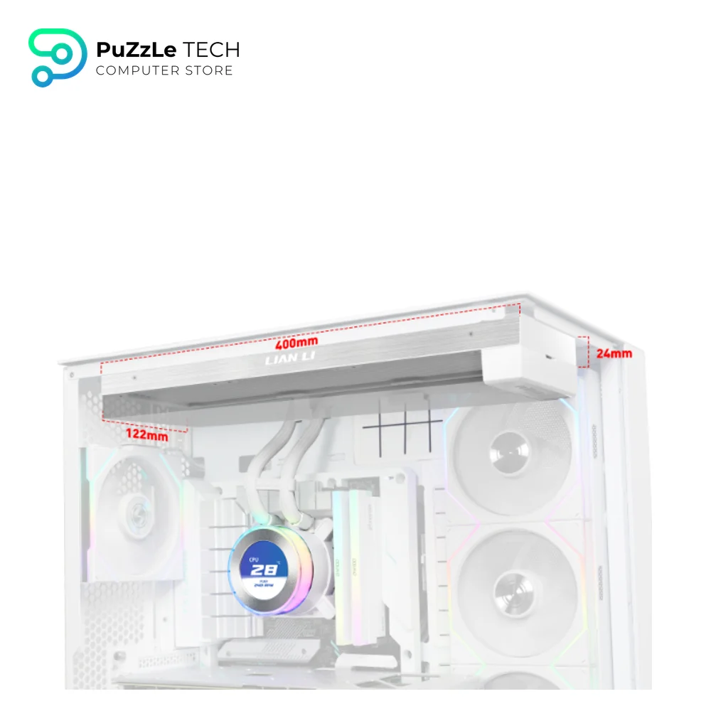 Lian Li HydroShift II LCD-C 360TL 360MM White with UNI FAN TL Wireles AIO Liquid Cpu Cooler 5