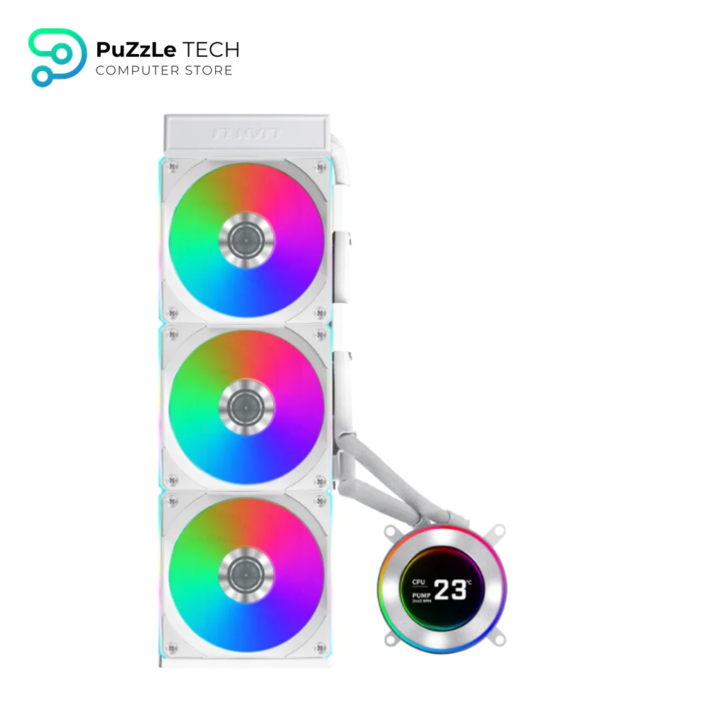 Lian Li HydroShift II LCD-C 360TL 360MM White with UNI FAN TL Wireles AIO Liquid Cpu Cooler