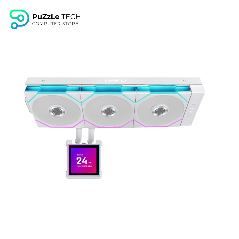 Lian Li HydroShift II LCD-S 360TL 360MM White with UNI FAN TL Wireles AIO Liquid Cpu Cooler