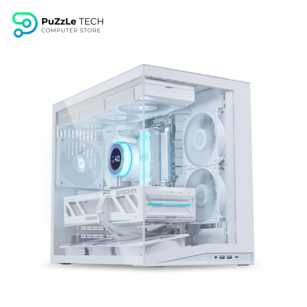 Lian Li O11D Dynamic Mini V2 Flow White Mid Tower Gaming Case 6