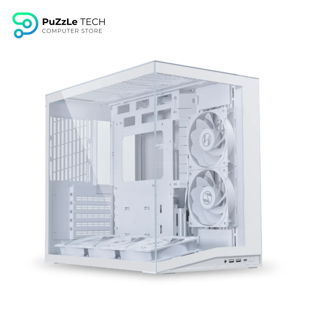 Lian Li O11D Dynamic Mini V2 Flow White Mid Tower Gaming Case 4