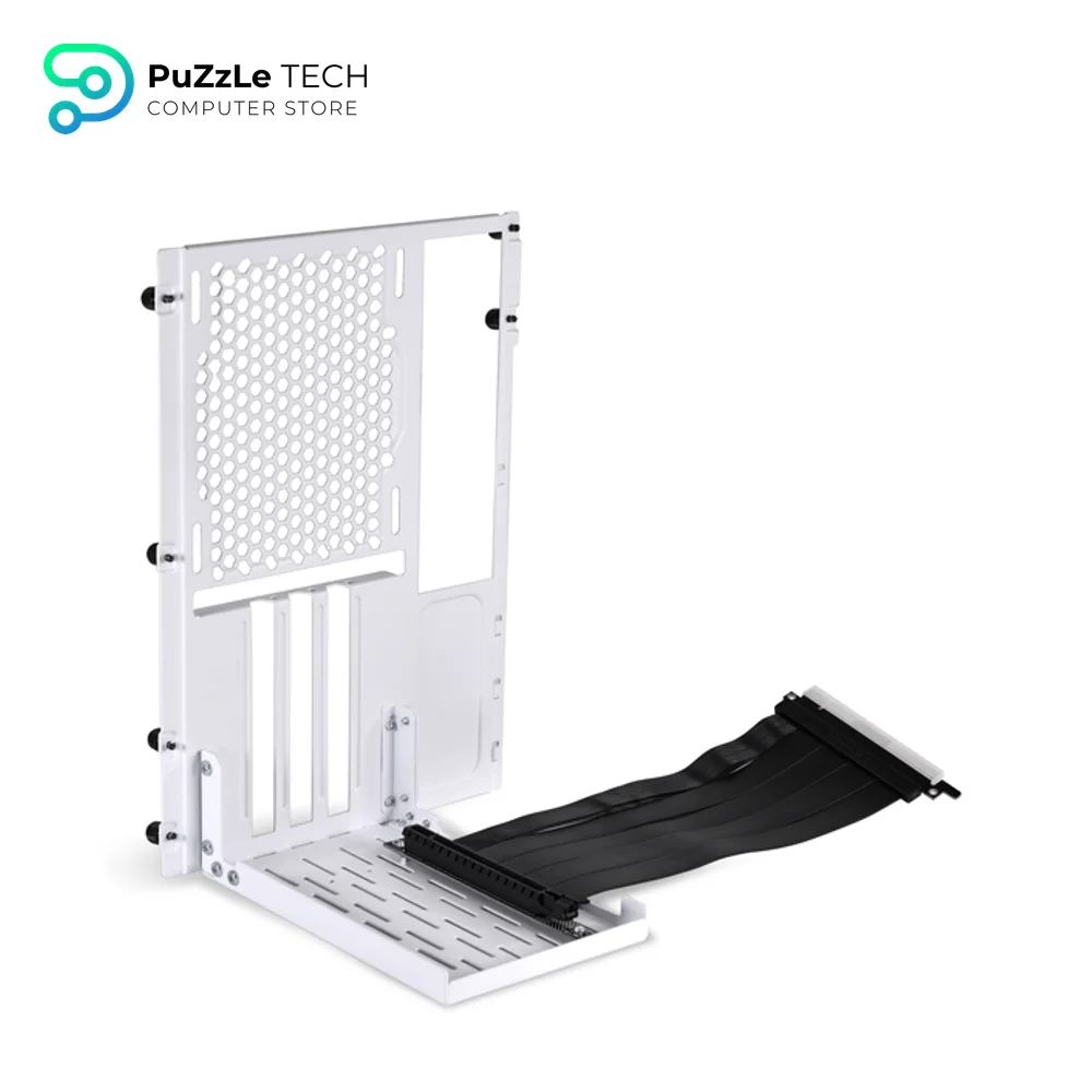 Lian Li O11Dmini-1X-4 Pcie4 White Vertical Bracket GPU Holder Kit