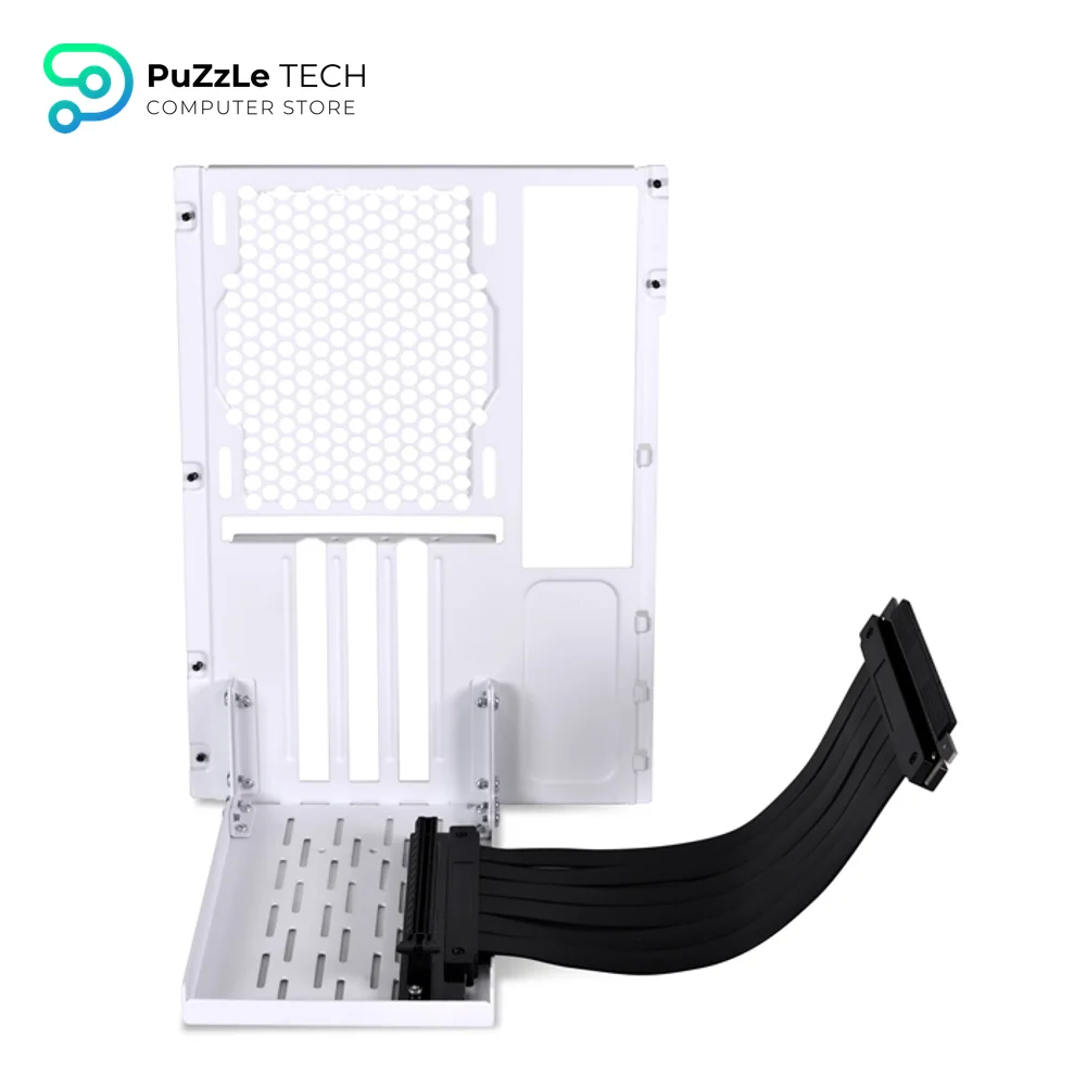Lian Li O11Dmini-1X-4 Pcie4 White Vertical Bracket GPU Holder Kit 4