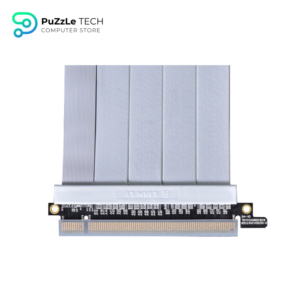 Lian Li PCI e 4.0 600mm White Riser Cable 2