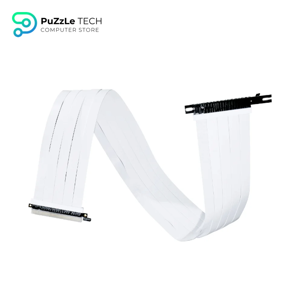 Lian Li Premium  PCI-E 4.0 900mm White Riser Cable 2