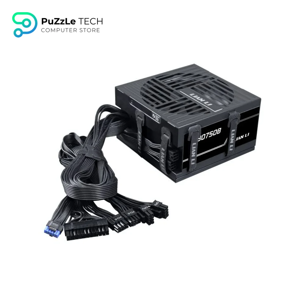 Lian Li RB750 750W 80 Plus Bronze ATX 3.1 Modular SATA and Peripheral Cables Unique Cable Management System Power Supply 2