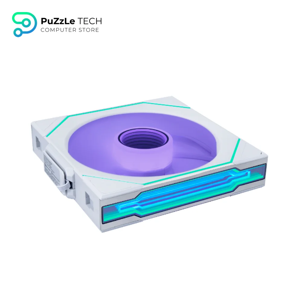 Lian Li UNI Fan SL Infinity Wireless 120 Reversed Blade ARGB White 3 Fans With 2.4 GHz Wireless Controller Fan 11