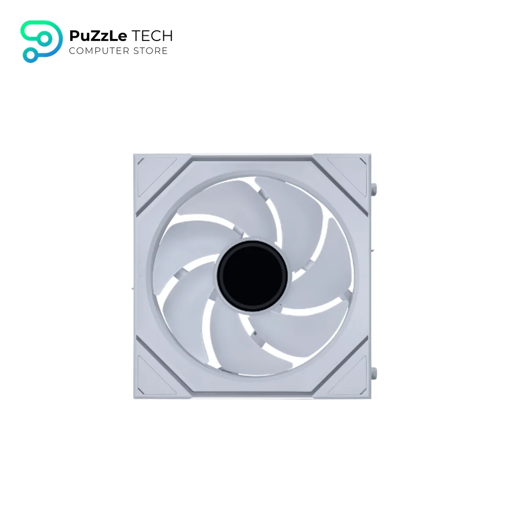 Lian Li UNI Fan SL Infinity Wireless 120 Reversed Blade ARGB White 3 Fans With 2.4 GHz Wireless Controller Fan 10