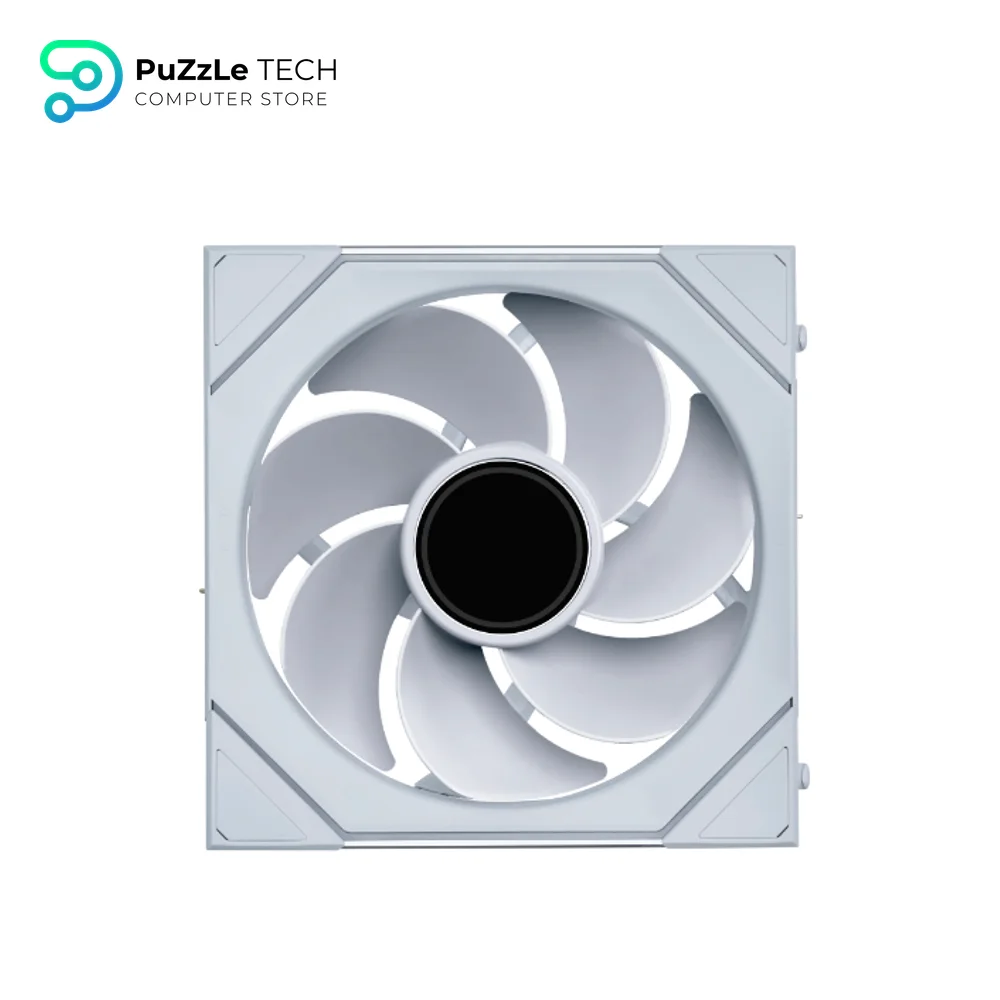 Lian Li UNI Fan SL Infinity Wireless 120 Reversed Blade ARGB White 3 Fans With 2.4 GHz Wireless Controller Fan 3