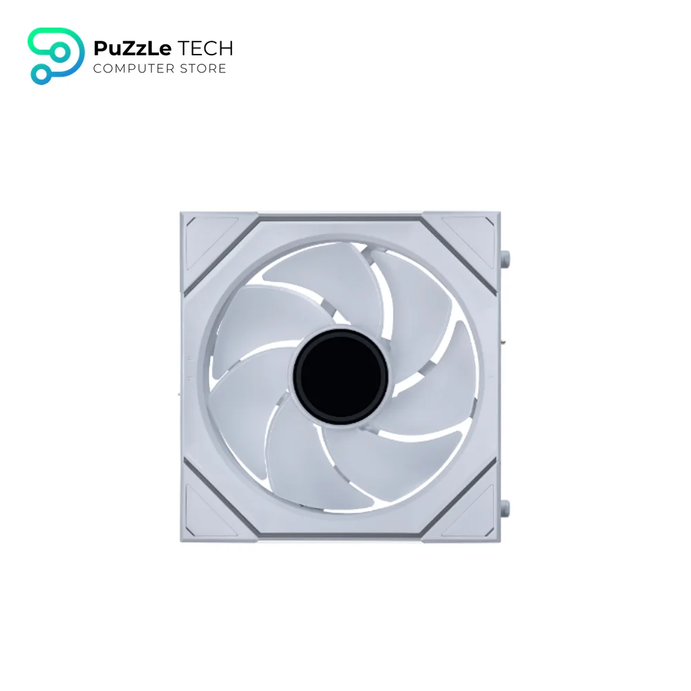 Lian Li UNI Fan SL Infinity Wireless 120 Reversed Blade ARGB White 3 Fans With 2.4 GHz Wireless Controller Fan 9