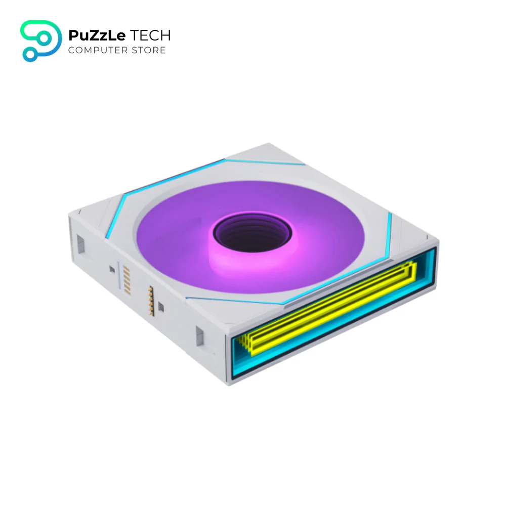 Lian Li UNI Fan SL INF LCD Flex 120MM RGB White Fan 3