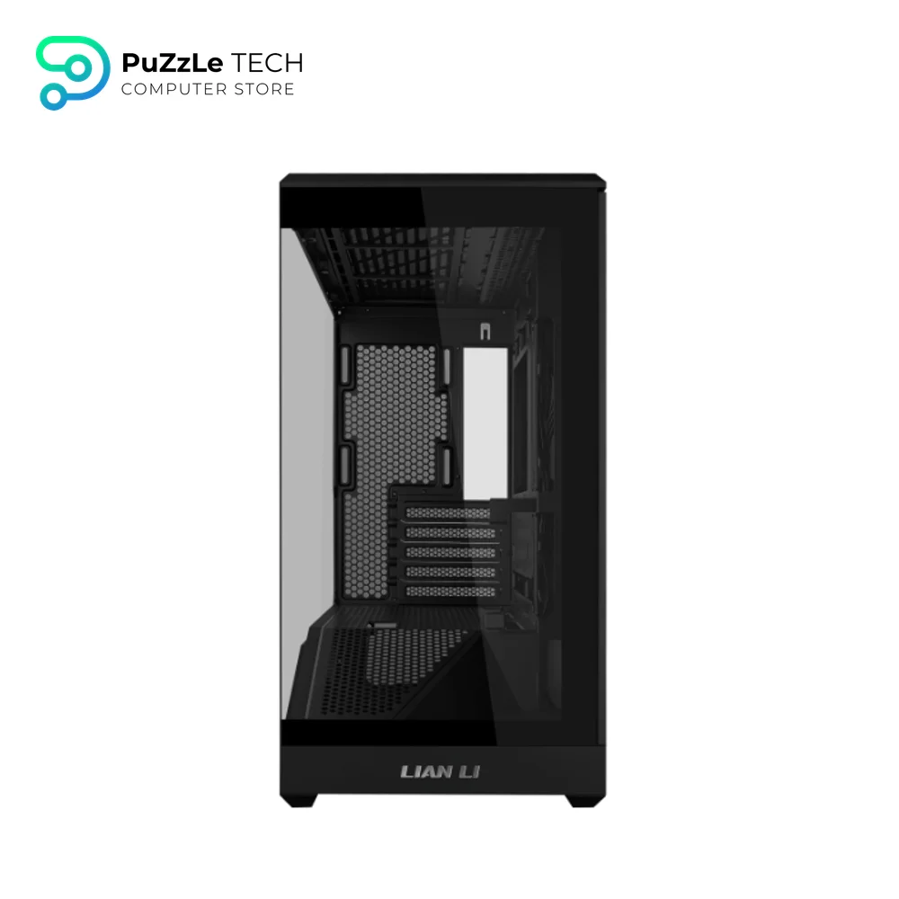 Lian Li Vector V100 Mini 4 Fan ARGB Type-C + RB750 750W 80 Plus Bronze ATX 3.1 modular SATA Black Micro Tower Gaming Case 5