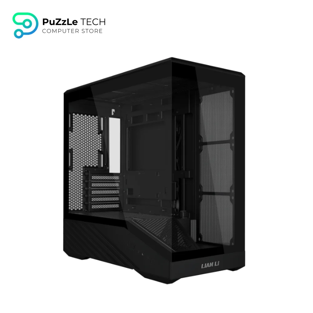 Lian Li Vector V100 Mini 4 Fan ARGB Type-C + RB750 750W 80 Plus Bronze ATX 3.1 modular SATA Black Micro Tower Gaming Case 3