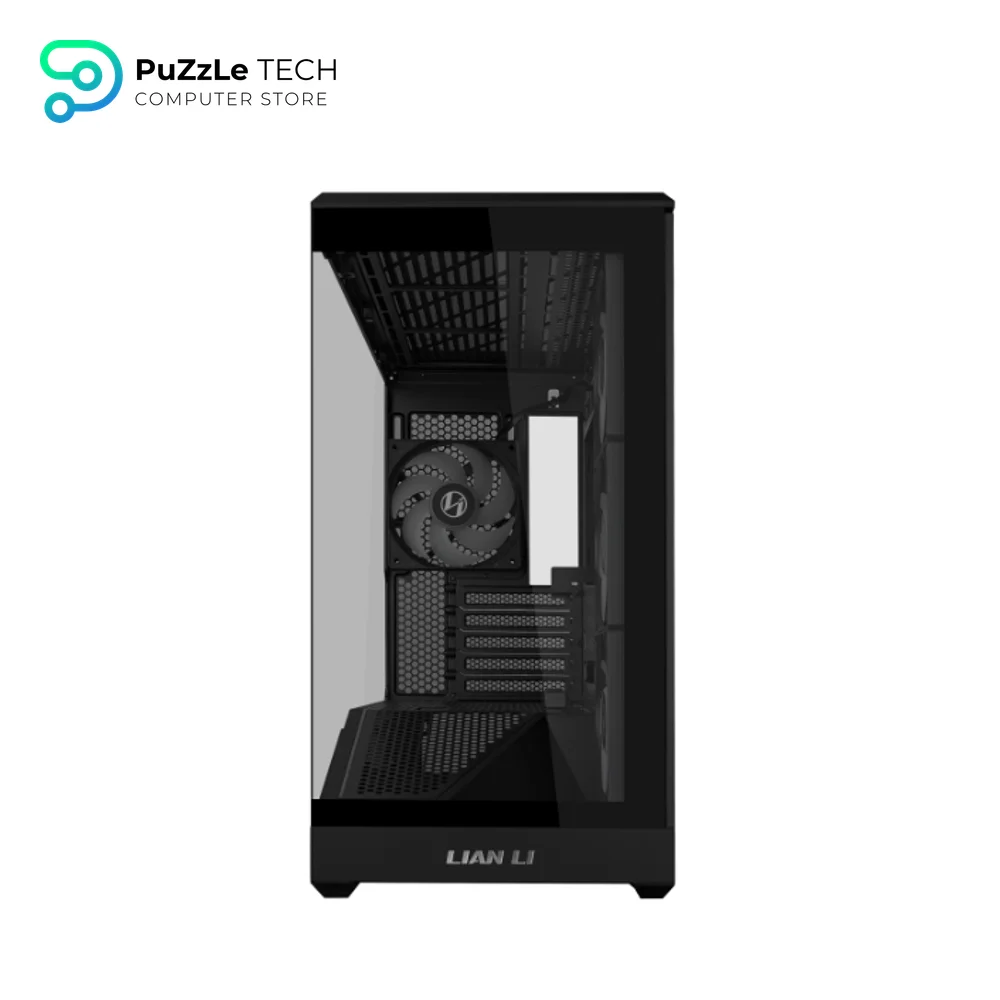 Lian Li Vector V100 Mini 4 Fan ARGB Type-C + RB750 750W 80 Plus Bronze ATX 3.1 modular SATA Black Micro Tower Gaming Case 15