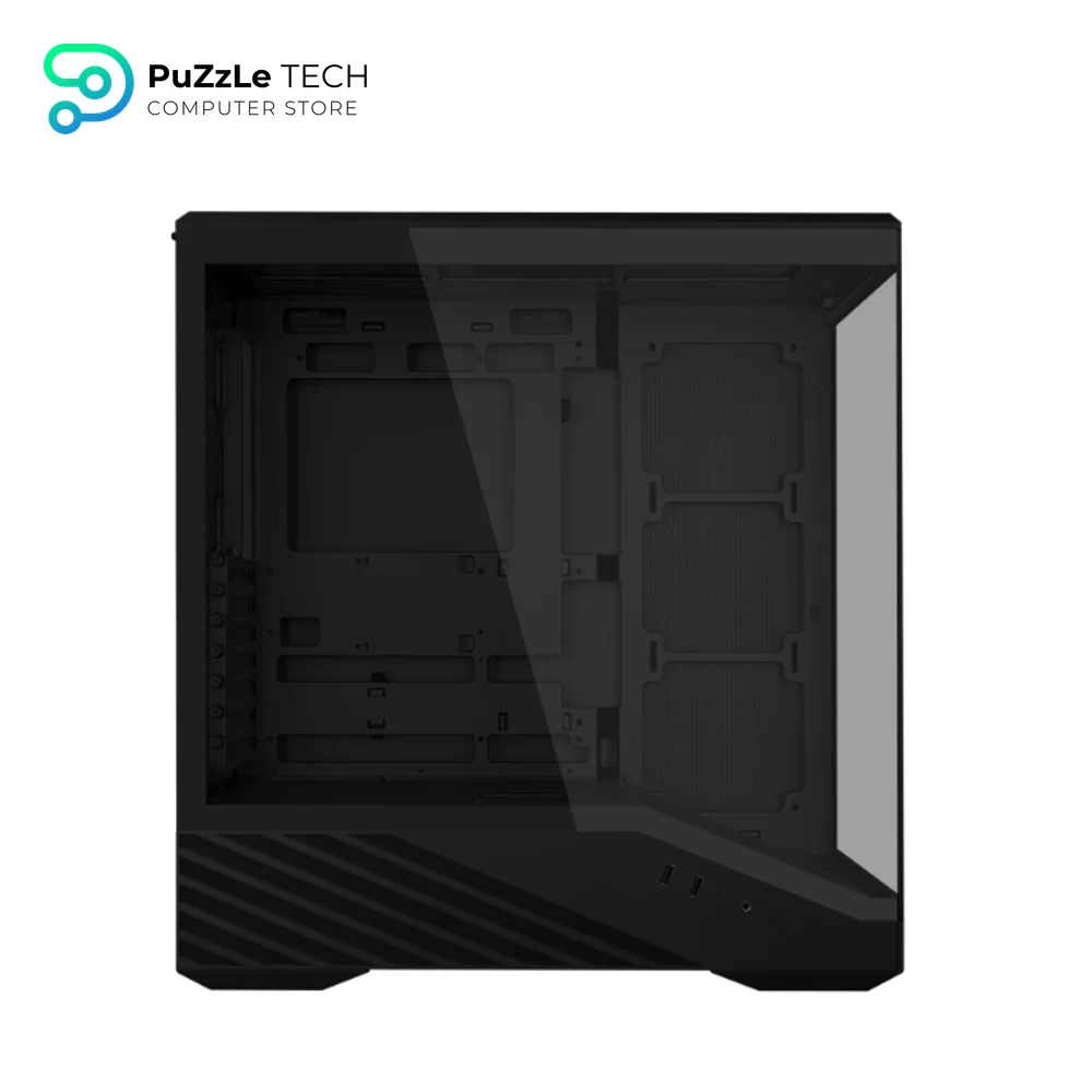 Lian Li Vector V100R Gaming Case - Mid-Tower ATX - E-ATX - Micro-ATX - Tempered Glass - Black 4