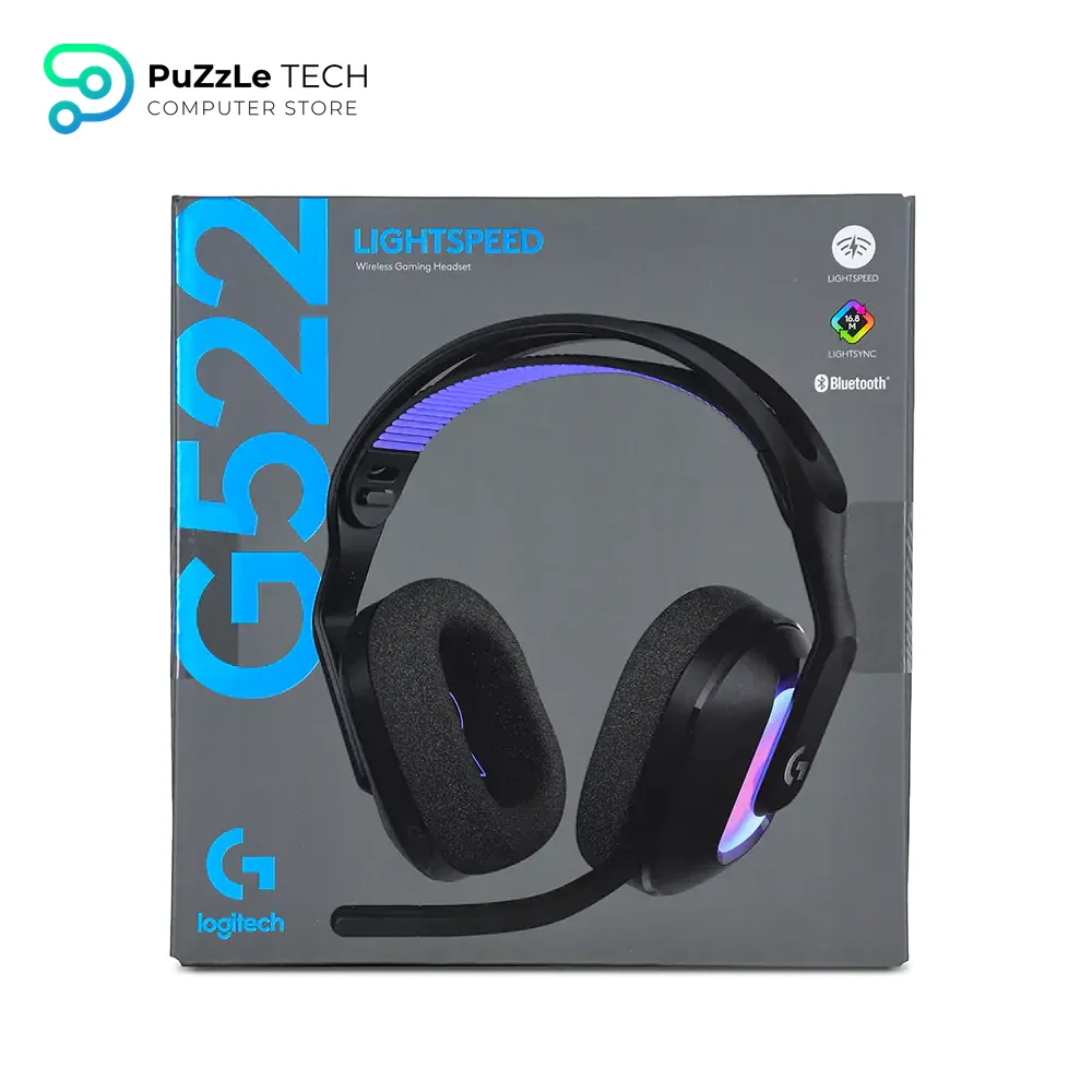 LOGITECH G522 LIGHTSPEED Wireless Gaming Headset - Black