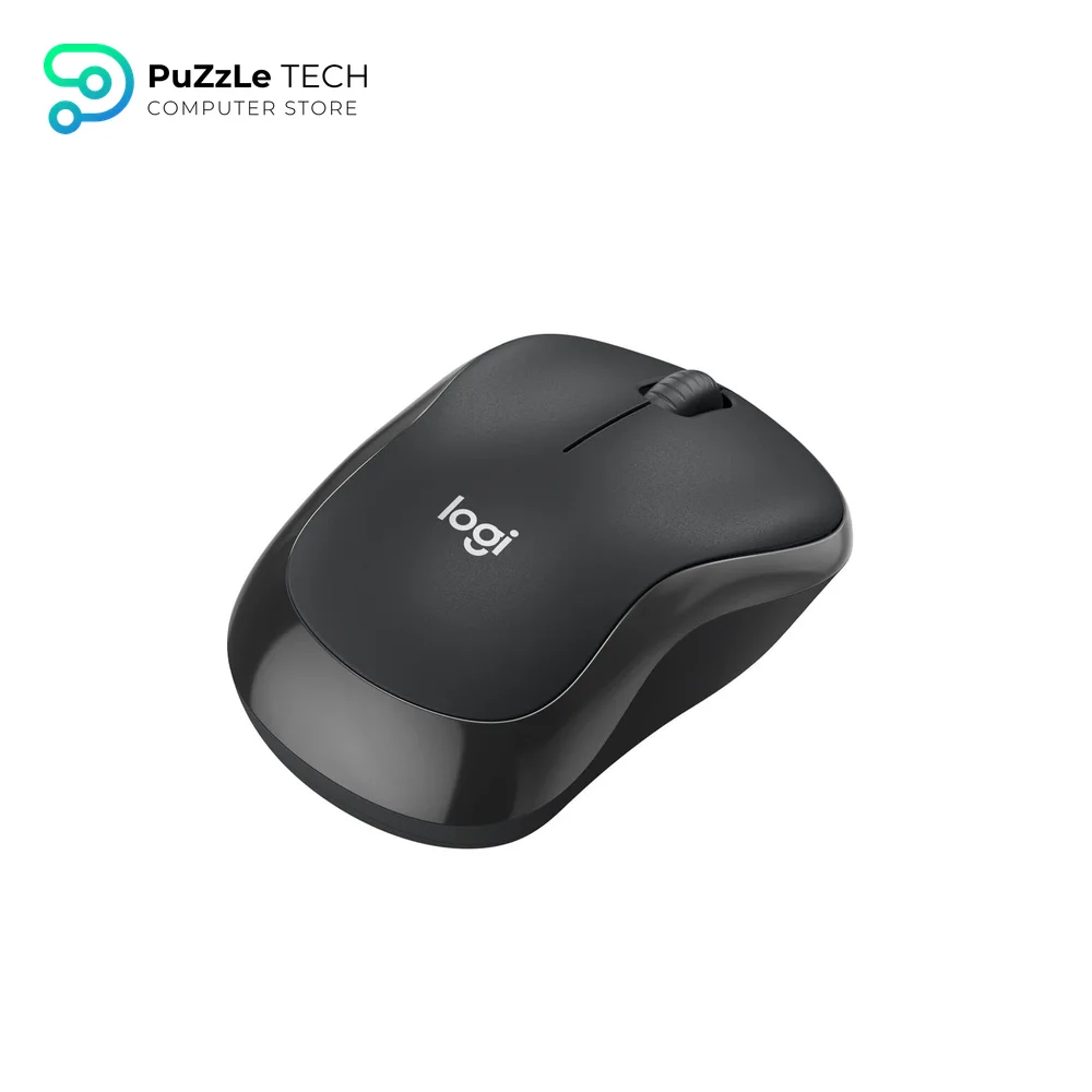 Logitech M240 Silent Bluetooth Mouse - Wireless - Compact - Portable - Flowing Monitoring for Windows - MacOS - ChromeOS - Compatible with Computer - Macbook - Laptop - Tablet - Black