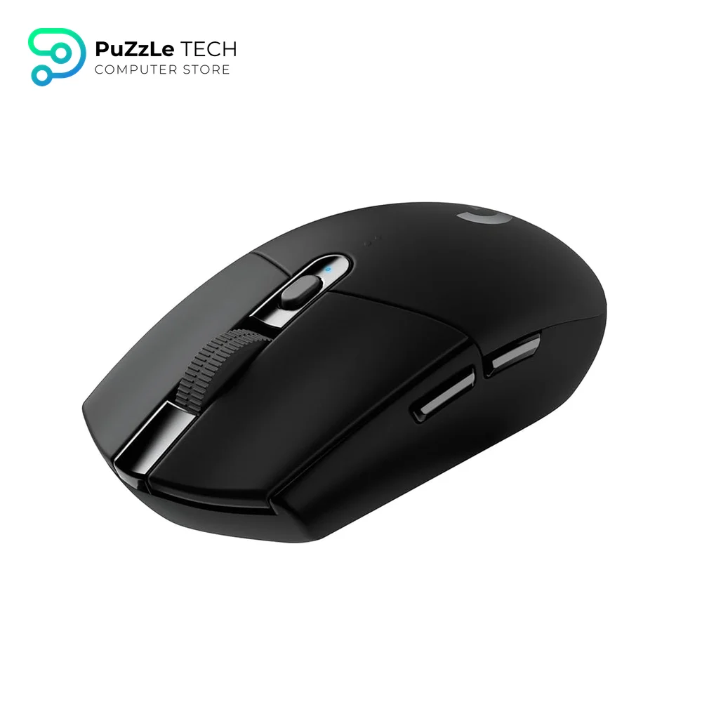 Logitech G305 LIGHTSPEED Wireless Gaming Mouse - Hero 12K Sensor - 12000 DPI - Lightweight - 6 Programmable Buttons - 250h Battery Life - On-Board Memory - PCMac - Black 3