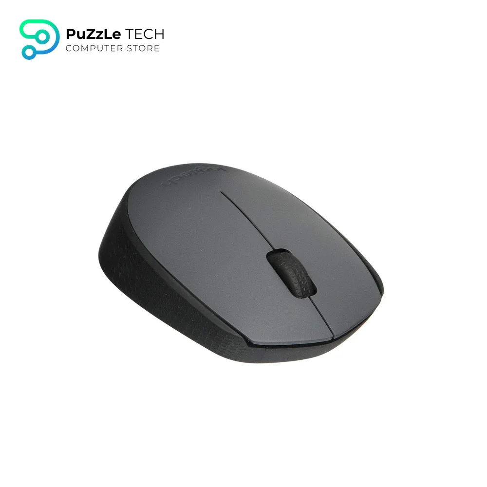 Logitech M170 Wireless Mouse for PC - Mac - Laptop - 2.4 GHz with USB Mini Receiver - Optical Tracking - 12-Months Battery Life - Ambidextrous - Grey 3