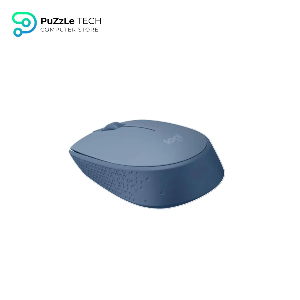 Logitech M171 Wireless Mouse - Compact and Ambidextrous Design - 2.4 GHz USB Receiver - Comfortable Fit for Laptops - PC - Mac - Blue 2