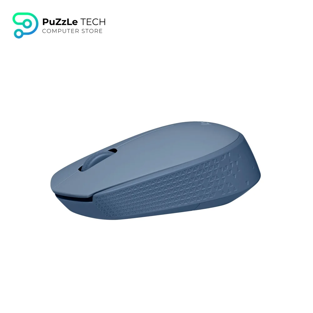 Logitech M171 Wireless Mouse - Compact and Ambidextrous Design - 2.4 GHz USB Receiver - Comfortable Fit for Laptops - PC - Mac - Blue 3