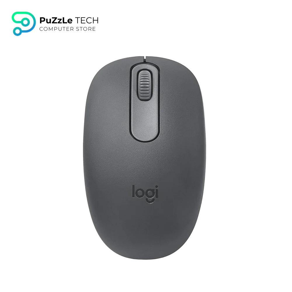 Logitech M196 Bluetooth Wireless Mouse - Compact and Portable Mouse for Laptops - Tablets and More - 12-Month Battery - Smooth Tracking - Compatible with PC and Mac - Windows and macOS - Graphite