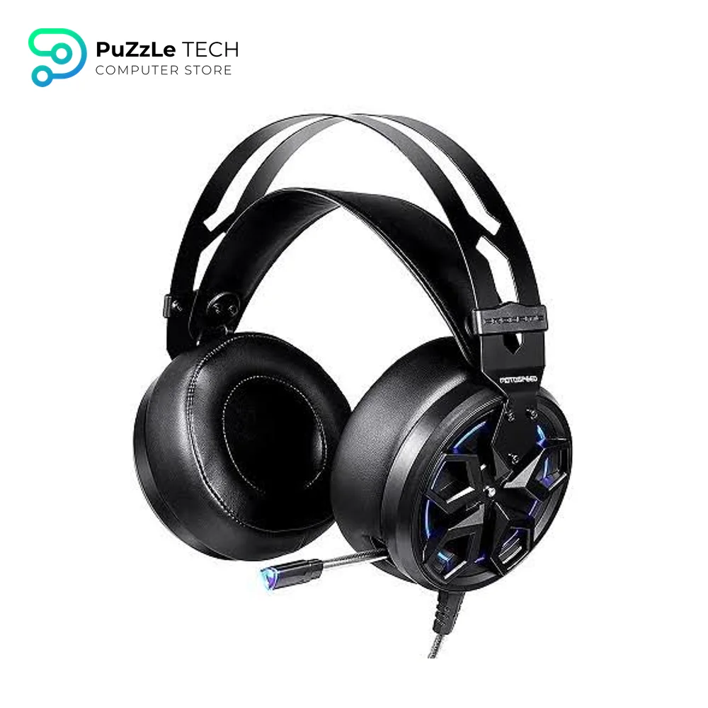 MotoSpeed H60 Wired Gaming Headphone - Black