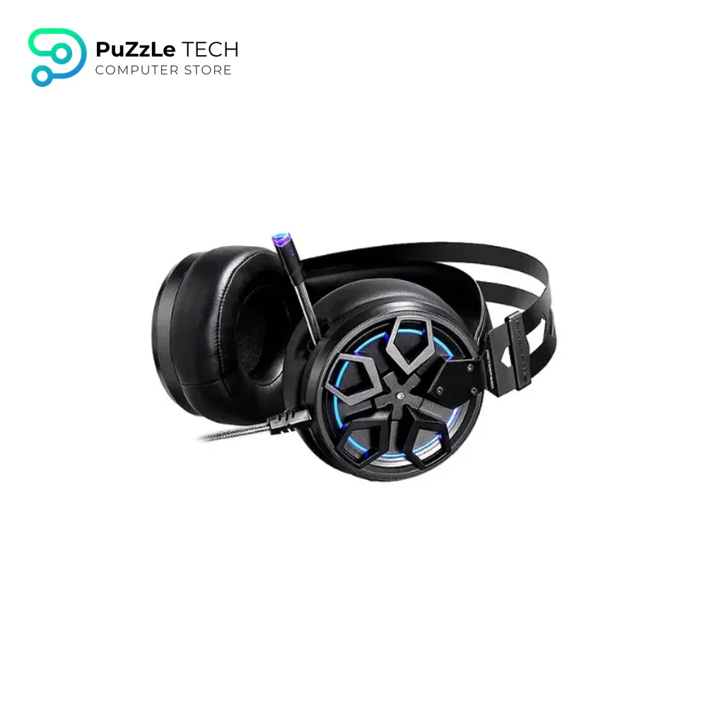 MotoSpeed H60 Wired Gaming Headphone - Black 2