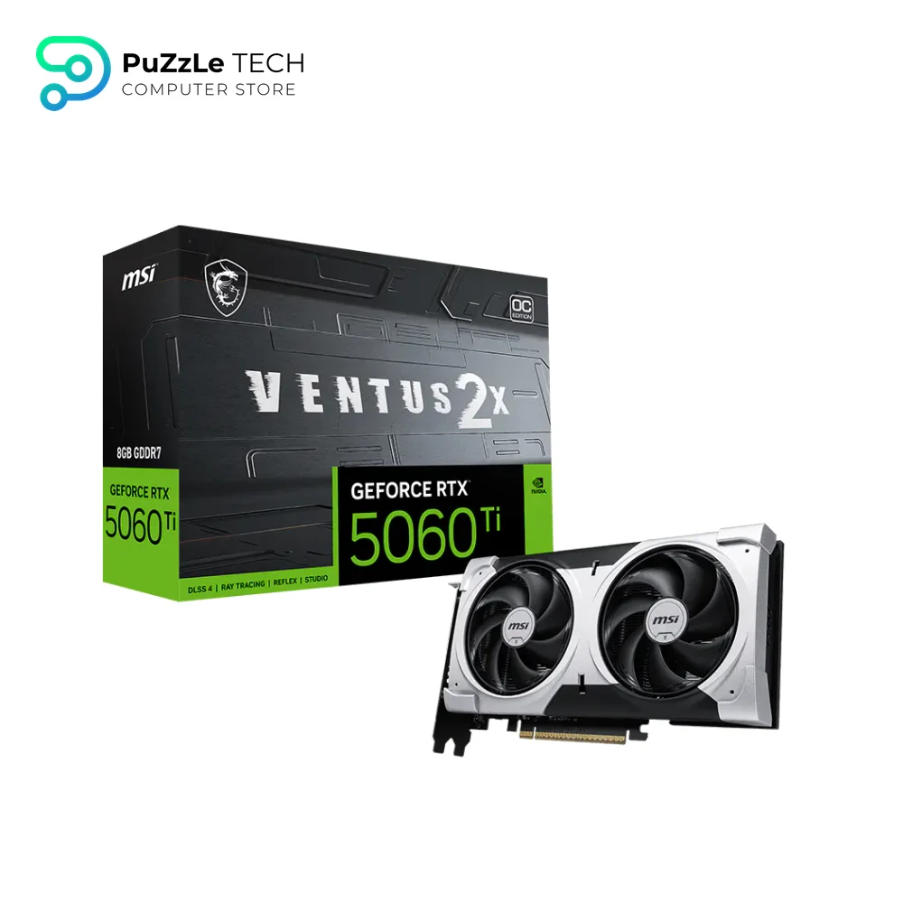 MSI Gaming RTX 5060 Ti 8GB Ventus 2X OC Plus Graphics Card GDDR7